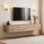 Nordure Soporte para TV Ligne 160 - Roble zafiro